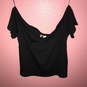 Off The Shoulder Crop Top